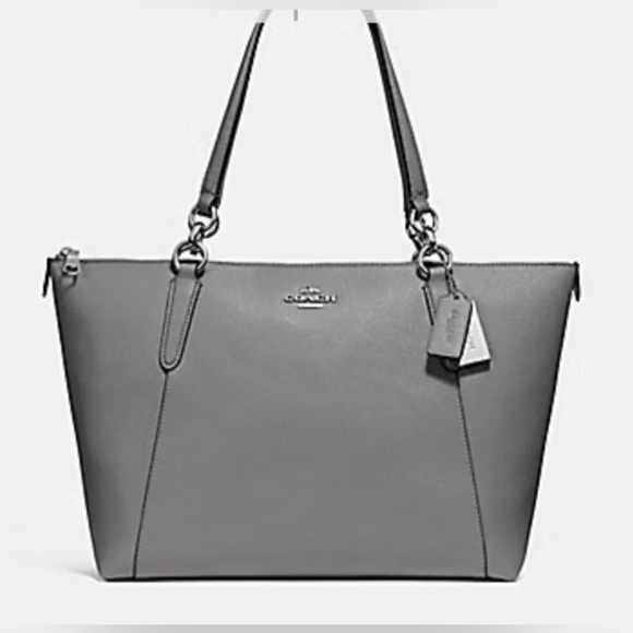 Coach Ava Crossgrain Leather Tote NWT ✨️✨️✨️ - Picture 1 of 12